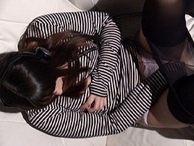 オナニー盗撮 天井覗き穴 サンプル動画サムネイル